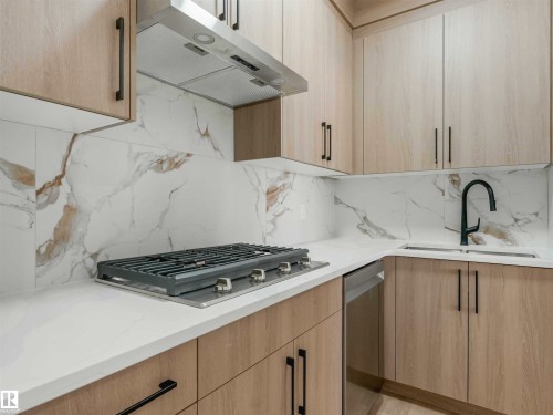 731 30 Street, Edmonton, AB - Indoor Photo Showing Kitchen With Upgraded Kitchen