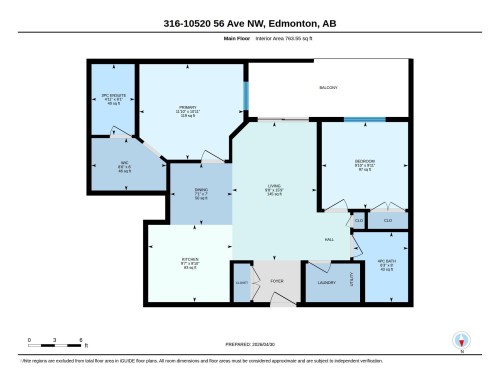 Floor plan - 316 10520 56 Avenue Nw, Edmonton, AB - Other