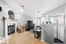 13419 140 Avenue, Edmonton, AB  - Indoor With Fireplace 