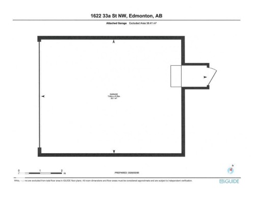 Floor plan - 1622 33A Street Nw, Edmonton, AB - Other