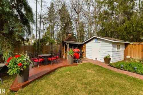 206 Wolf Willow Crescent, Edmonton, AB - Outdoor With Deck Patio Veranda
