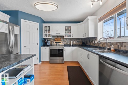 616 20 Street, Cold Lake, AB - Indoor Photo Showing Kitchen With Double Sink