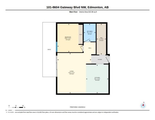 Floor plan - 101 8604 Gateway Boulevard, Edmonton, AB - Other
