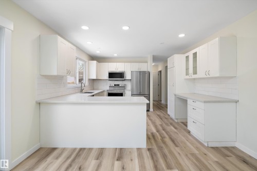 4207 113 Street, Edmonton, AB - Indoor Photo Showing Kitchen