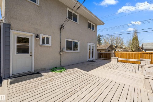 4207 113 Street, Edmonton, AB - Outdoor With Deck Patio Veranda With Exterior