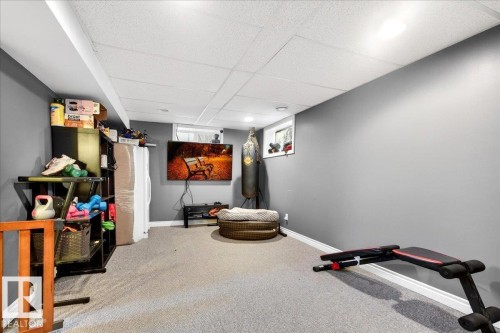 11645 125 Street, Edmonton, AB - Indoor Photo Showing Gym Room