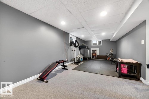 11645 125 Street, Edmonton, AB - Indoor Photo Showing Gym Room