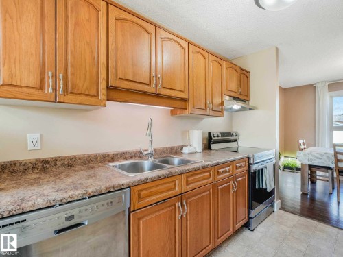 1809 Mill Woods Road E, Edmonton, AB - Indoor Photo Showing Kitchen With Double Sink
