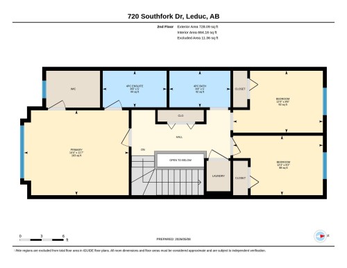 Floor plan - 720 Southfork Drive, Leduc, AB - Other