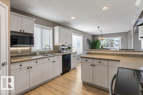39 Haviland Crescent, St. Albert, AB - Indoor Photo Showing Kitchen With Double Sink