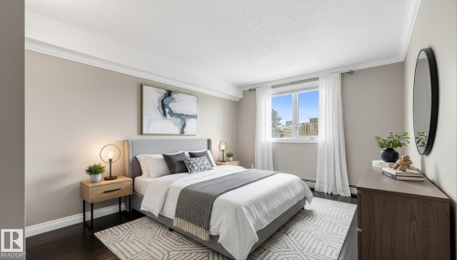 506 9929 113 Street, Edmonton, AB - Indoor Photo Showing Bedroom