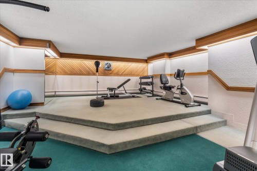 506 9929 113 Street, Edmonton, AB - Indoor Photo Showing Gym Room