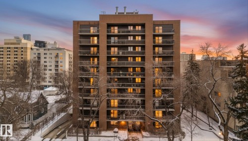 506 9929 113 Street, Edmonton, AB -  With Facade