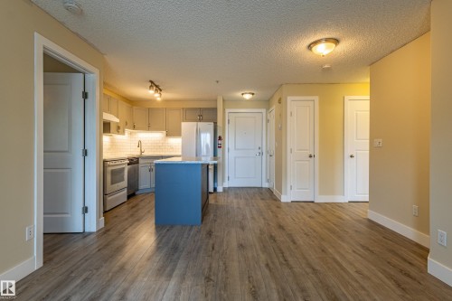 227 10535 122 Street, Edmonton, AB - Indoor Photo Showing Kitchen With Upgraded Kitchen