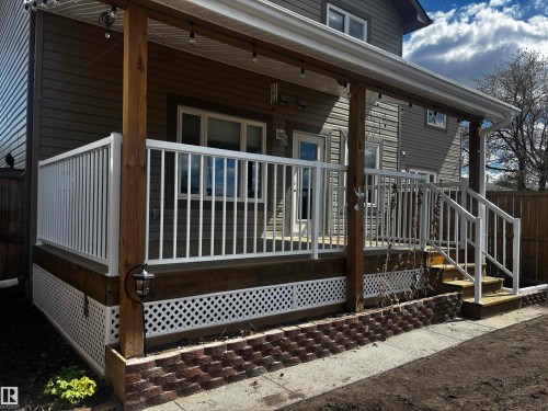 4914 47 Street, Redwater, AB - Outdoor With Deck Patio Veranda With Exterior