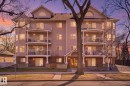 204 10827 85 Avenue, Edmonton, AB  - Outdoor With Balcony With Facade 