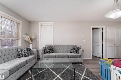 117 3207 James Mowatt Trail, Edmonton, AB - Indoor Photo Showing Living Room