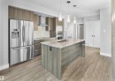 502 11969 Jasper Avenue, Edmonton, AB  - Indoor Photo Showing Kitchen With Stainless Steel Kitchen With Upgraded Kitchen 