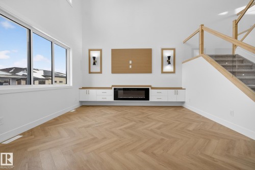 34 Avonlea Way, Spruce Grove, AB - Indoor With Fireplace