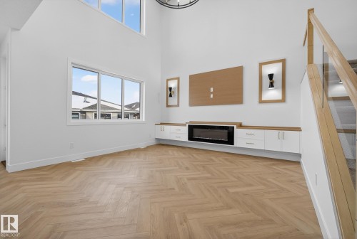 34 Avonlea Way, Spruce Grove, AB - Indoor With Fireplace