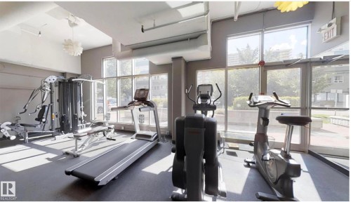 1201 10504 99 Avenue, Edmonton, AB - Indoor Photo Showing Gym Room