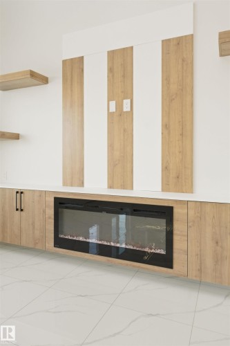 5913 17 Street, Rural Leduc County, AB - Indoor With Fireplace
