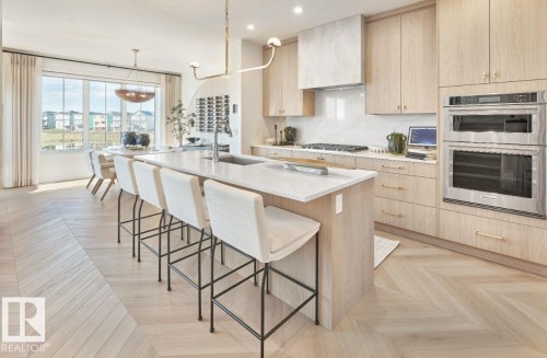 4546 Kinsella Link, Edmonton, AB - Indoor Photo Showing Kitchen