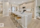 8727 224 Street, Edmonton, AB  - Indoor Photo Showing Kitchen With Stainless Steel Kitchen With Double Sink With Upgraded Kitchen 
