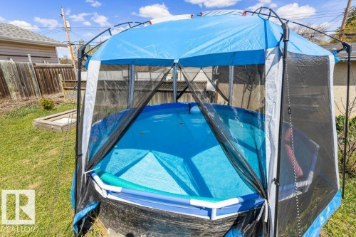 21 Mill Drive, St. Albert, AB - Outdoor With Above Ground Pool