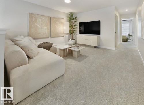 17515 7 Street, Edmonton, AB - Indoor Photo Showing Living Room