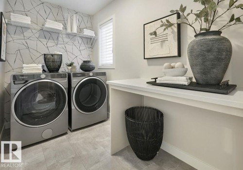 17515 7 Street, Edmonton, AB - Indoor Photo Showing Laundry Room