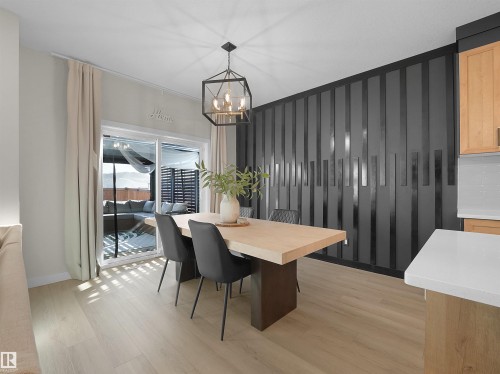 821 Morris Avenue, Leduc, AB - Indoor Photo Showing Dining Room