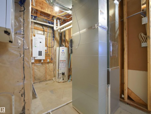 821 Morris Avenue, Leduc, AB - Indoor Photo Showing Basement