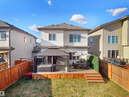 821 Morris Avenue, Leduc, AB - Outdoor With Deck Patio Veranda With Exterior