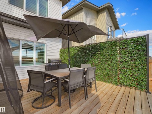 821 Morris Avenue, Leduc, AB - Outdoor With Deck Patio Veranda With Exterior