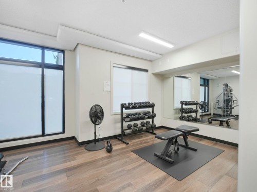 317 1144 Adamson Drive, Edmonton, AB - Indoor Photo Showing Gym Room