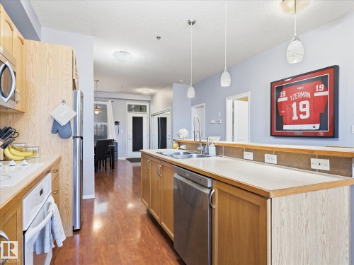 268 4823 104A Street, Edmonton, AB - Indoor Photo Showing Kitchen With Double Sink