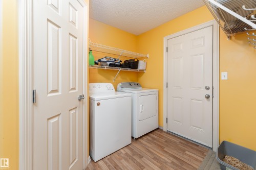 92 Calvert Wynd, Fort Saskatchewan, AB - Indoor Photo Showing Laundry Room