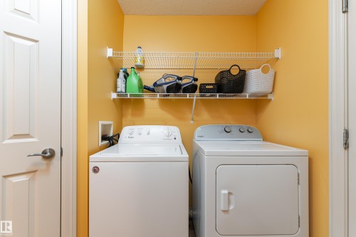 92 Calvert Wynd, Fort Saskatchewan, AB - Indoor Photo Showing Laundry Room