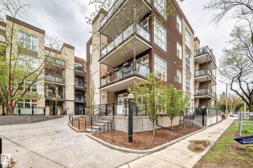 223 10407 122 Street, Edmonton, AB - Outdoor With Balcony With Facade