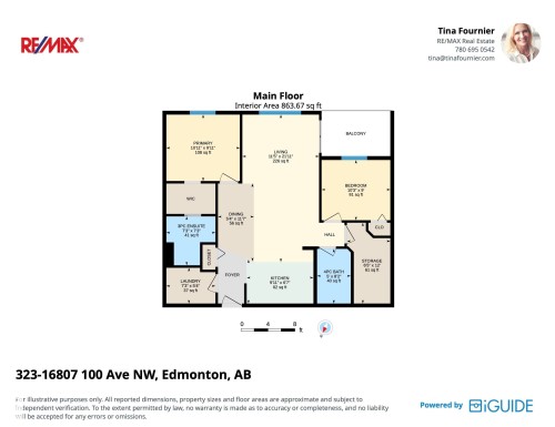 Floor plan - 323 16807 100 Avenue, Edmonton, AB - Other