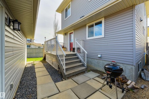 102 Kirpatrick Bend, Leduc, AB - Outdoor With Deck Patio Veranda With Exterior
