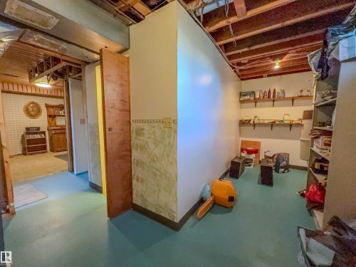 8651 27 Avenue, Edmonton, AB - Indoor Photo Showing Basement