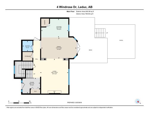 Floor plan - 4 Windrose Drive, Leduc, AB - Other