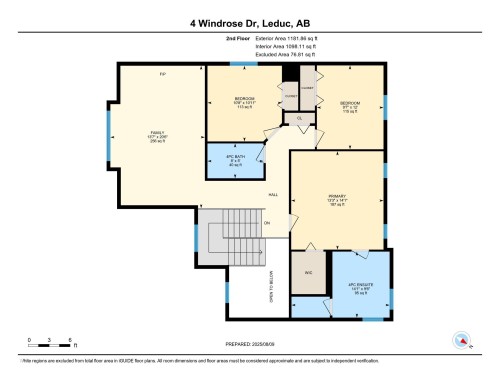 Floor plan - 4 Windrose Drive, Leduc, AB - Other
