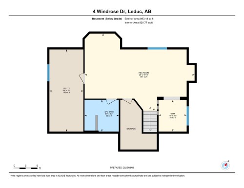 Floor plan - 4 Windrose Drive, Leduc, AB - Other