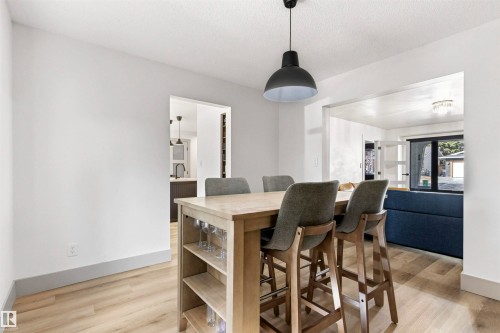 5115 151 Street, Edmonton, AB - Indoor Photo Showing Dining Room