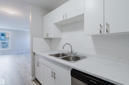 7032 Mill Woods Road, Edmonton, AB - Indoor Photo Showing Kitchen With Double Sink