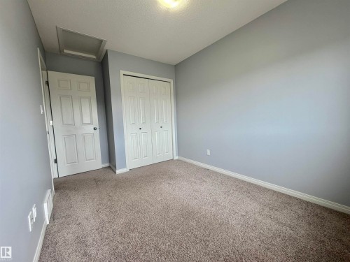 Room featuring light gray walls and neutral tone carpet - 4310 Prowse Link Link, Edmonton, AB - Indoor Photo Showing Other Room
