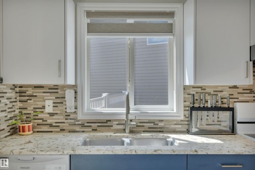 16109 129A Street, Edmonton, AB - Indoor Photo Showing Kitchen With Double Sink With Upgraded Kitchen